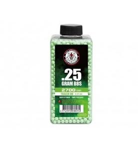 BOLAS G&amp;amp;G TRAZADORAS 0.25G 2700 RDS VERDE