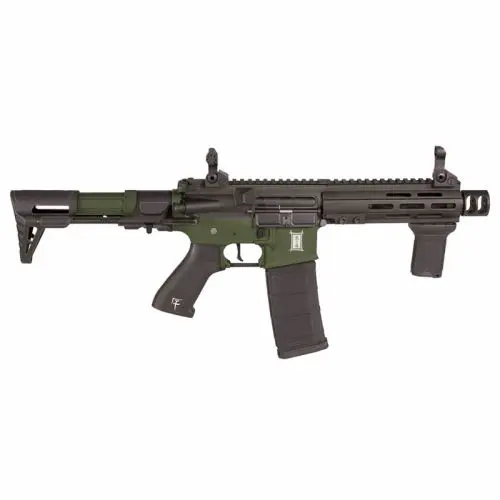 FUSIL BUSHIDO REI SAIGO DEFENSE AEG VERDE / NEGRA - Imagen 2