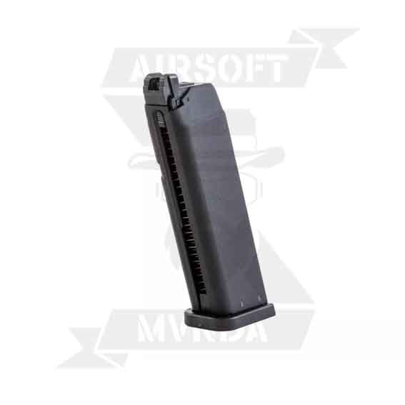 CARGADOR PISTOLA KJW GAS KP17/18 NEGRO