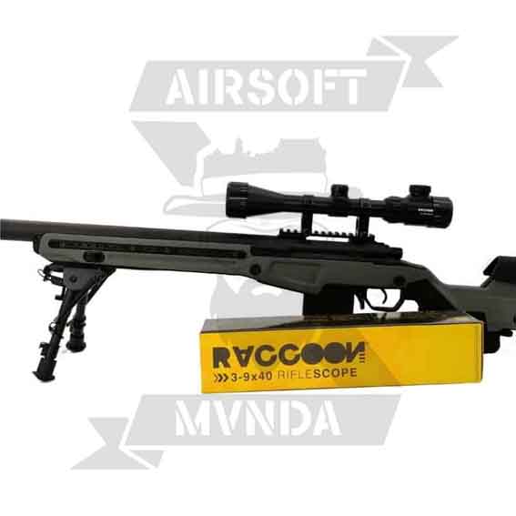 VISOR RIFLE SCOPE RACCOON 3-9X40 - Imagen 3