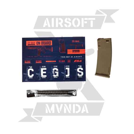 FUSIL SPECNA ARMS SA-F01 FLEX TAN-NEGRO - Imagen 3