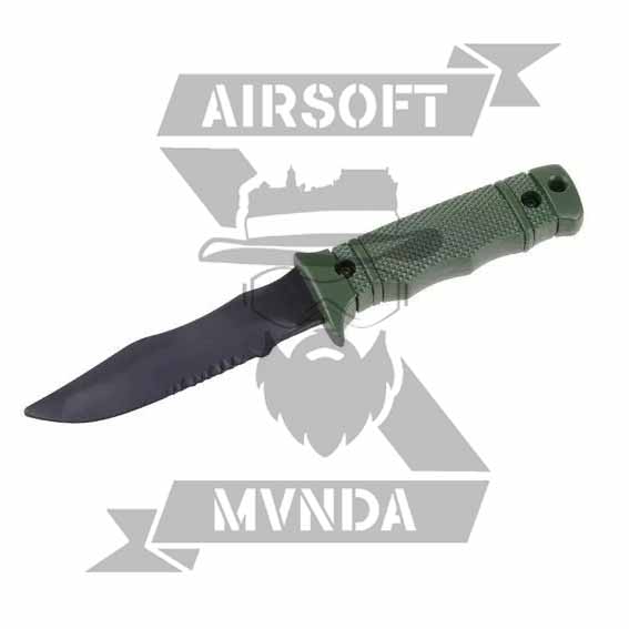 CUCHILLO M37 DUMMY VERDE OLIVA - Imagen 3