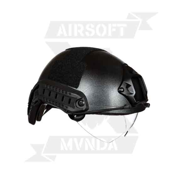 CASCO FAST MH CON PANTALLA NEGRO - Imagen 2