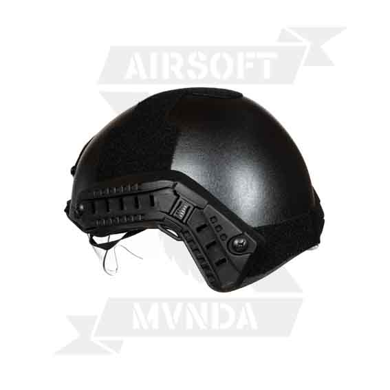 CASCO FAST MH CON PANTALLA NEGRO - Imagen 3