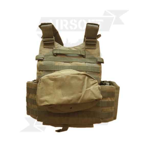 CHALECO TACTICO ECO TAN - Imagen 2