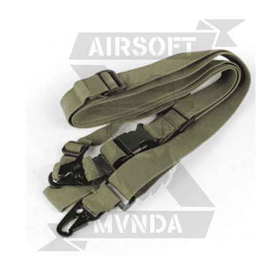 CORREA DE 3 PUNTOS VERDE