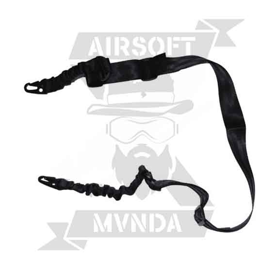 CORREA DE 2 PUNTOS NEGRO