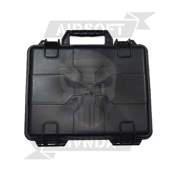 MALETIN RIGIDO FMA ACOLCHADO PUNISHER NEGRO