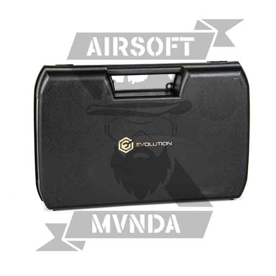 MALETIN EVOLUTION PISTOLA NEGRO C (32x21x7)