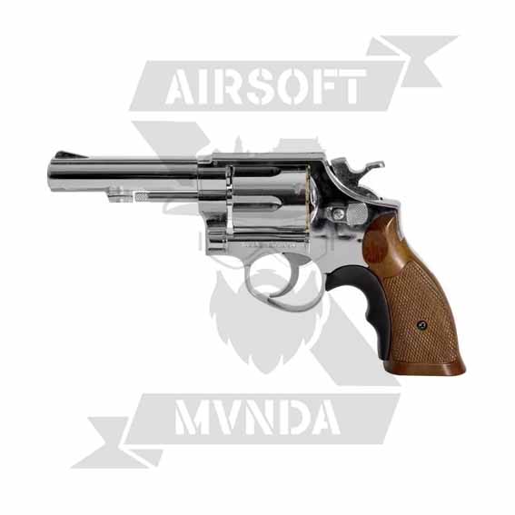 REVOLVER HFC HG-131 GAS SILVER