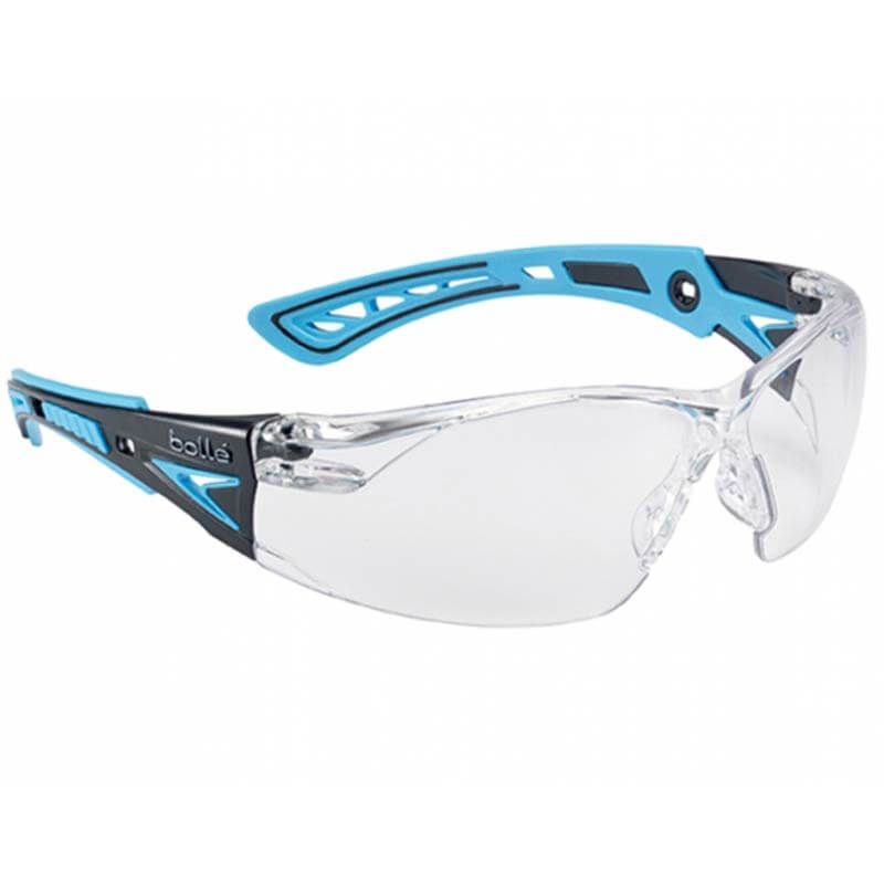 GAFA BOLLE RUSH TRANSPARENTE PATILLA CELESTE / NEGRA