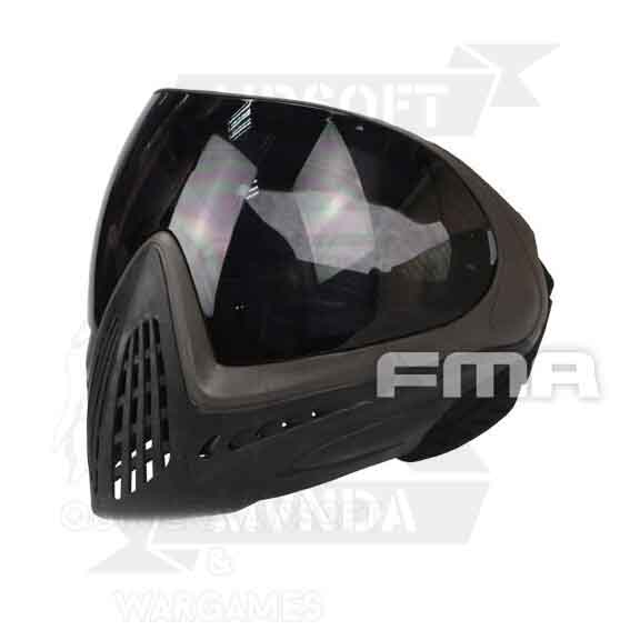 MASCARA FULL FACE FMA NEGRA LENTE NEGRA