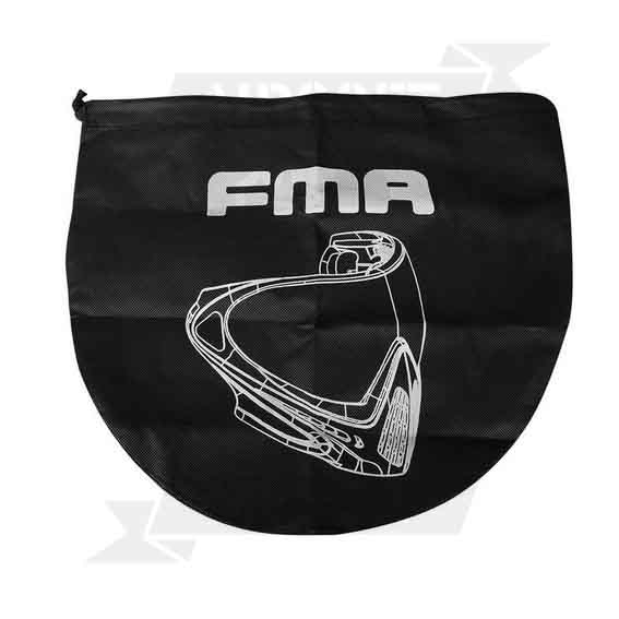 MASCARA FULL FACE FMA NEGRA LENTE NEGRA - Imagen 3