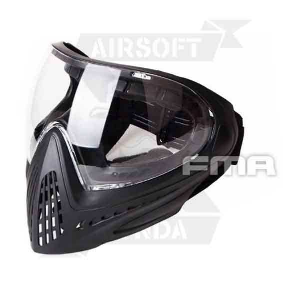 MASCARA FULL FACE FMA NEGRA LENTE TRANSPARENTE