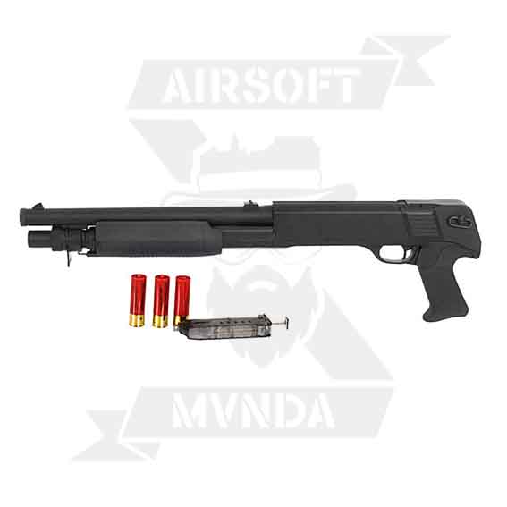 DOBLE EAGLE MULTITIRO SHORT M56B NEGRA