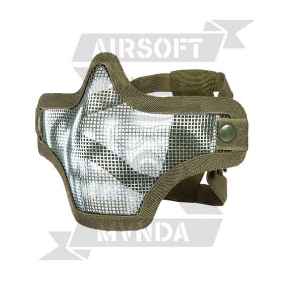 BUCAL VENTUS V2 MASK CALAVERA VERDE 