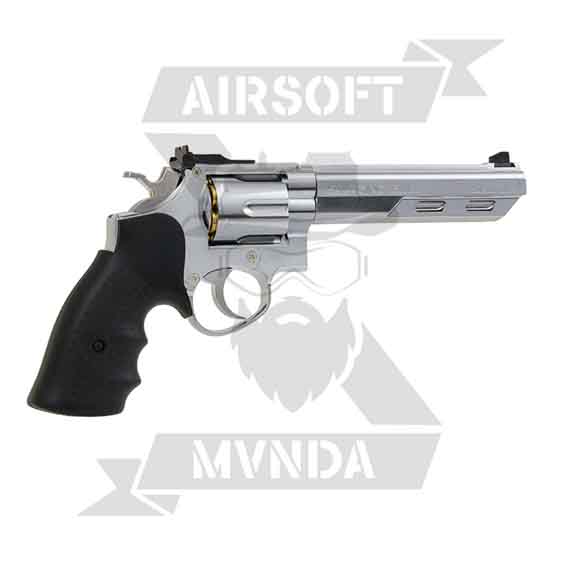 REVOLVER HFC HG-133C GAS SILVER - Imagen 2