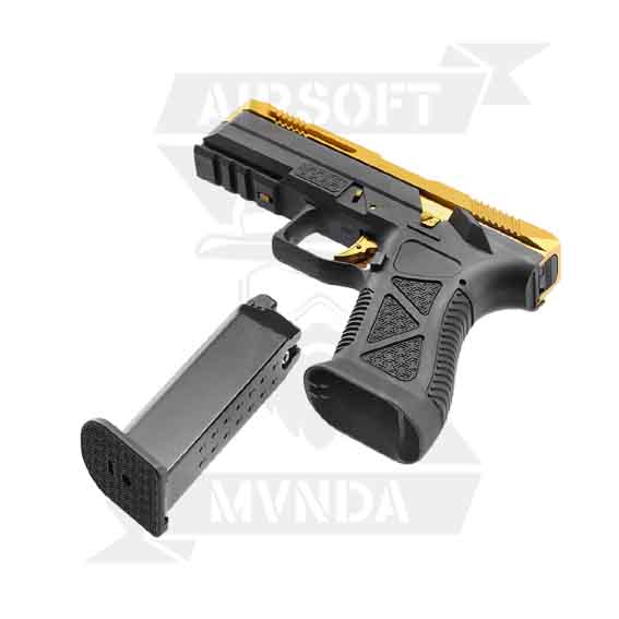 PISTOLA HFC AG-17 GAS GOLD - Imagen 3