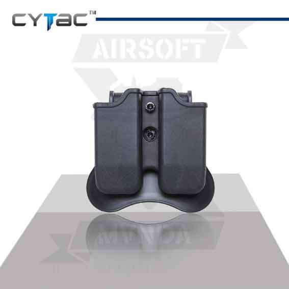 PORTACARGADOR CYTAC RIGIDO 1911 CY-MP1911 NEGRO