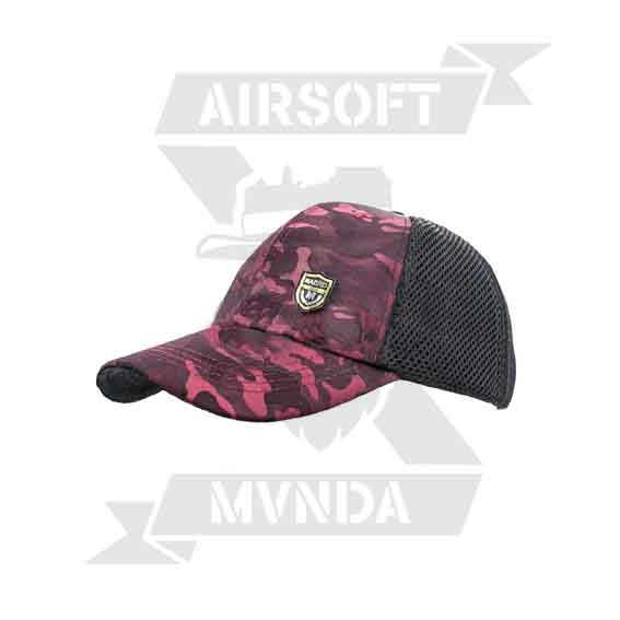 GORRA REJILLA MADRID CAMO ROSA