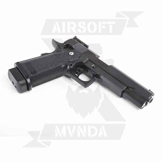 PISTOLA TOKIO MARUI HI-CAPA 5.1 GAS BLOWBACK NEGRA - Imagen 2