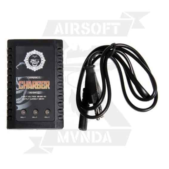 CARGADOR DUEL CODE BATERIA LIPO 7,4v 11,1v - Imagen 2