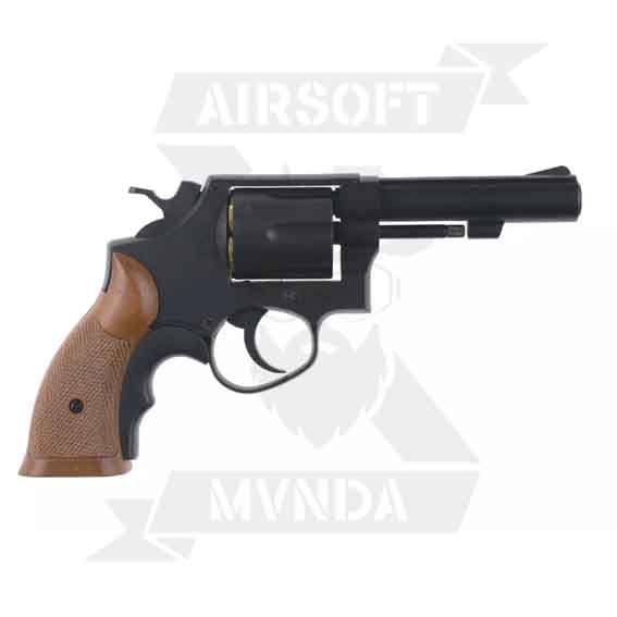 REVOLVER HFC HG-131 GAS NEGRA - Imagen 2