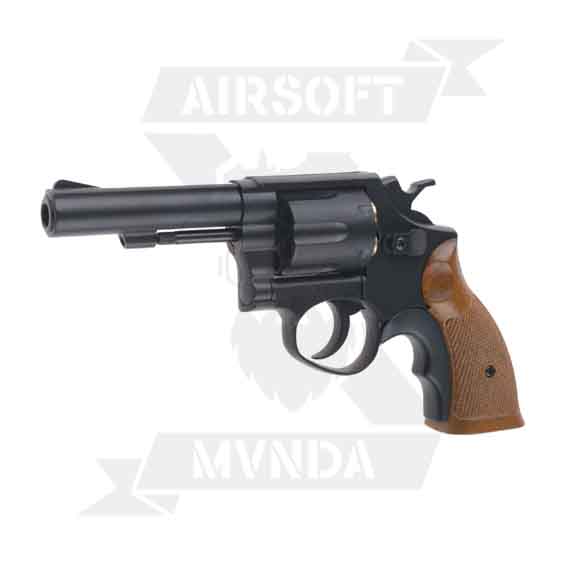 REVOLVER HFC HG-131 GAS NEGRA - Imagen 4