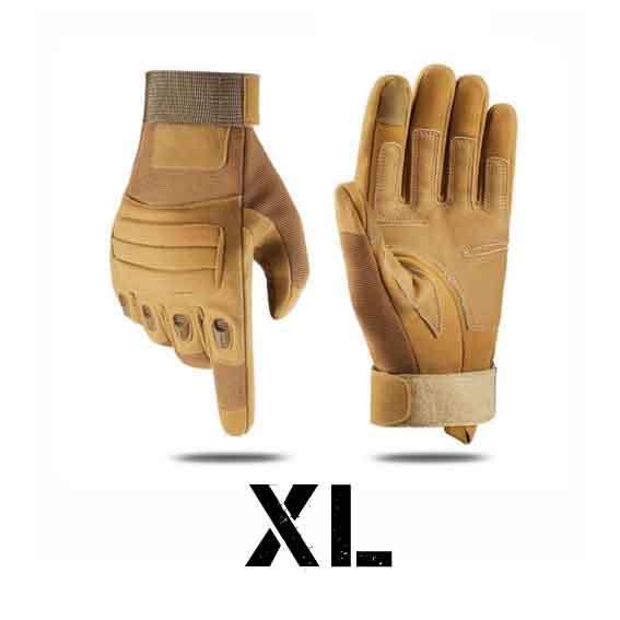 GUANTES TACTICOS  Z915 TAN (XL)