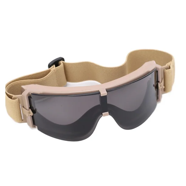 GAFAS PROTECCION RK5 CON 3 LENTES TAN - Imagen 2