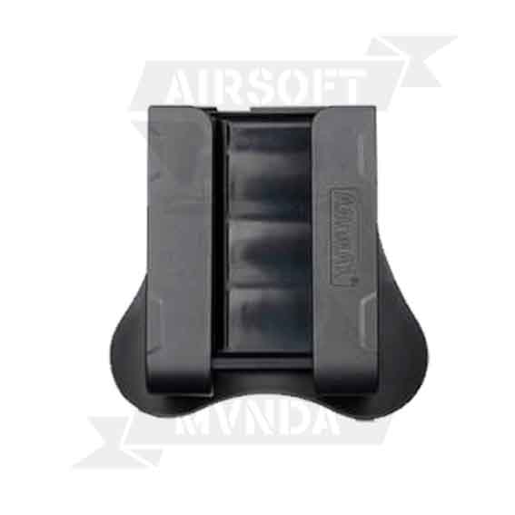 PORTACARTUCHOS AMOMAX RIGIDO AJUSTABLE NEGRO