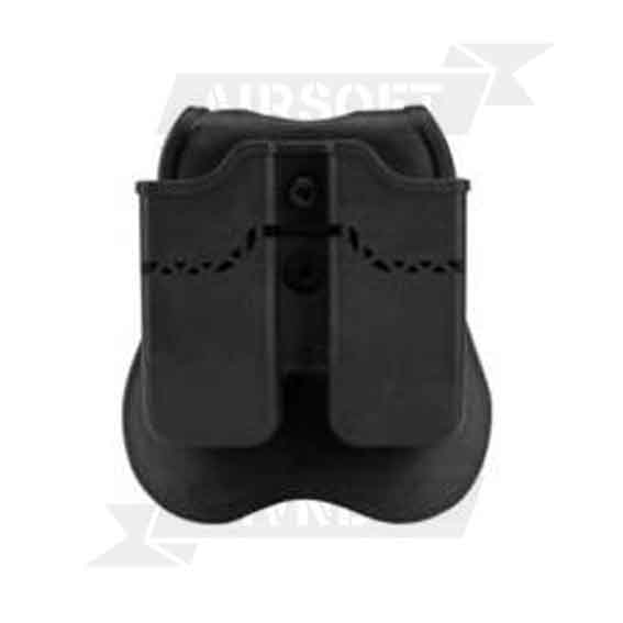 PORTACARGADOR RIGIDO G17 MG-40 NEGRO