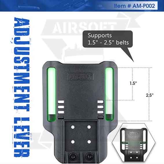 PERNERA AMOMAX ESTRECHA REGULABLE VERDE - Imagen 6