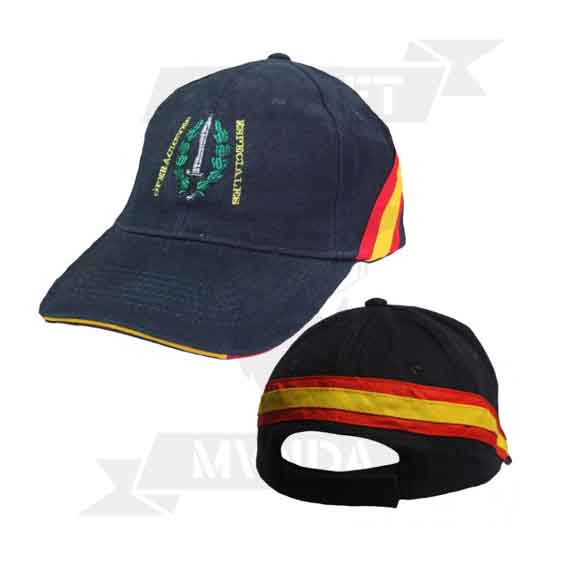GORRA ESPA&Ntilde;A BORDADA COE MARINO