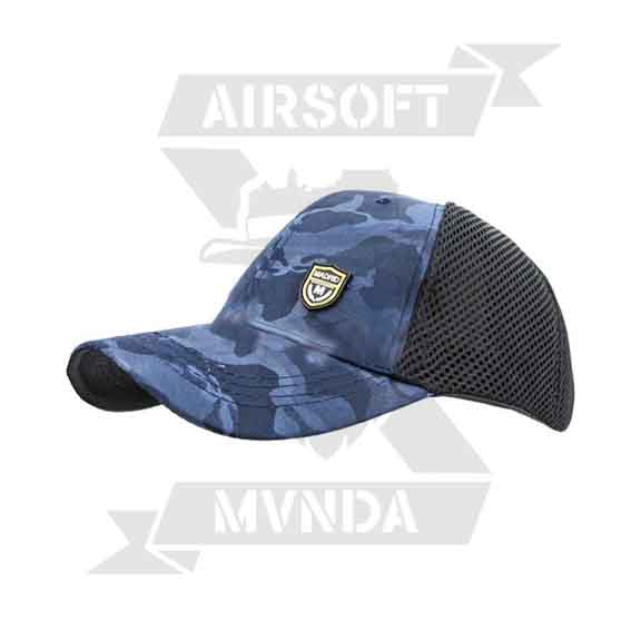 GORRA REJILLA MADRID CAMO CELESTE