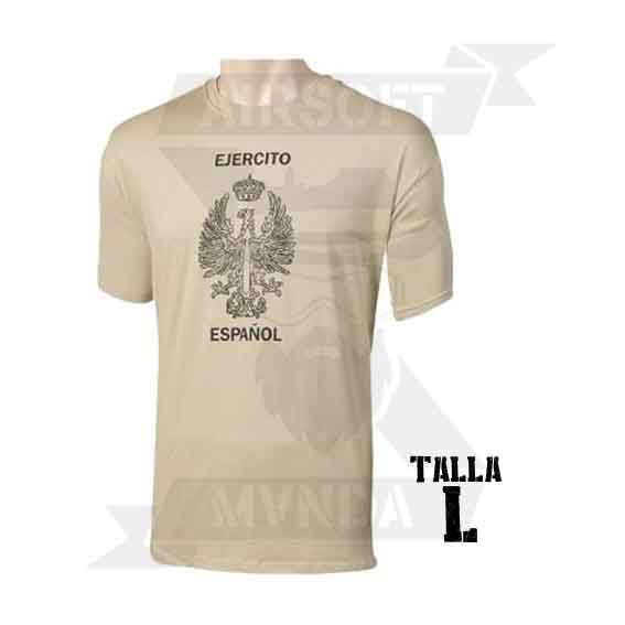 CAMISETA EJERCITO TIERRA GENERICA TAN (L)