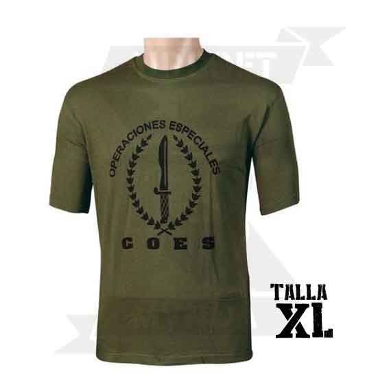 CAMISETA COES GENERICA VERDE (XL)