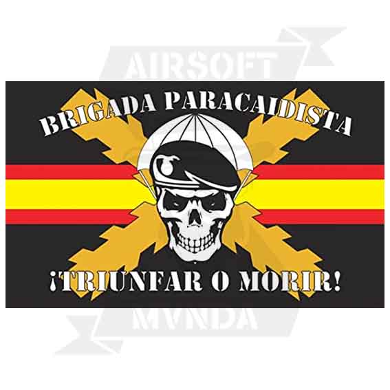 BANDERA BRIPAC CALAVERA RASO ESPA&Ntilde;A 100 X150