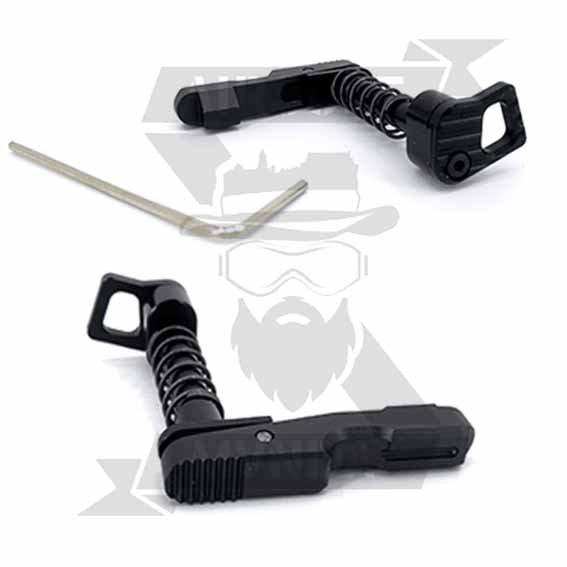 RETEN DEL CARGADOR RACCOON CNC M4 AMBIDIESTRO NEGRO