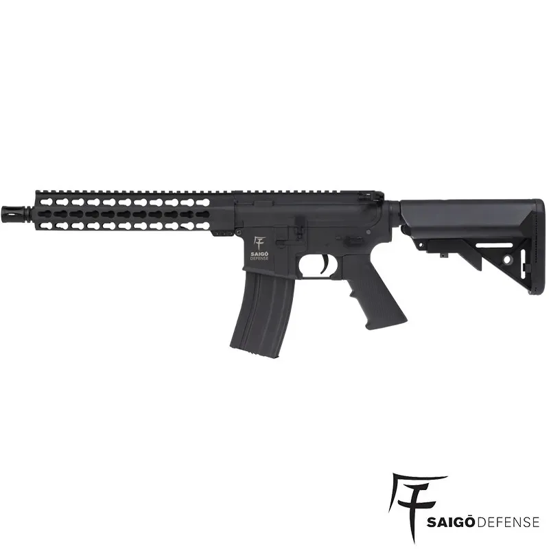 FUSIL SAIGO DEFENSE KENJI ZERO AEG COMBO NEGRA