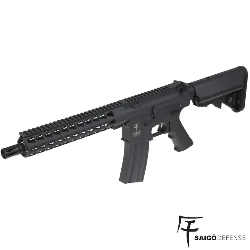 FUSIL SAIGO DEFENSE KENJI ZERO AEG COMBO NEGRA - Imagen 3