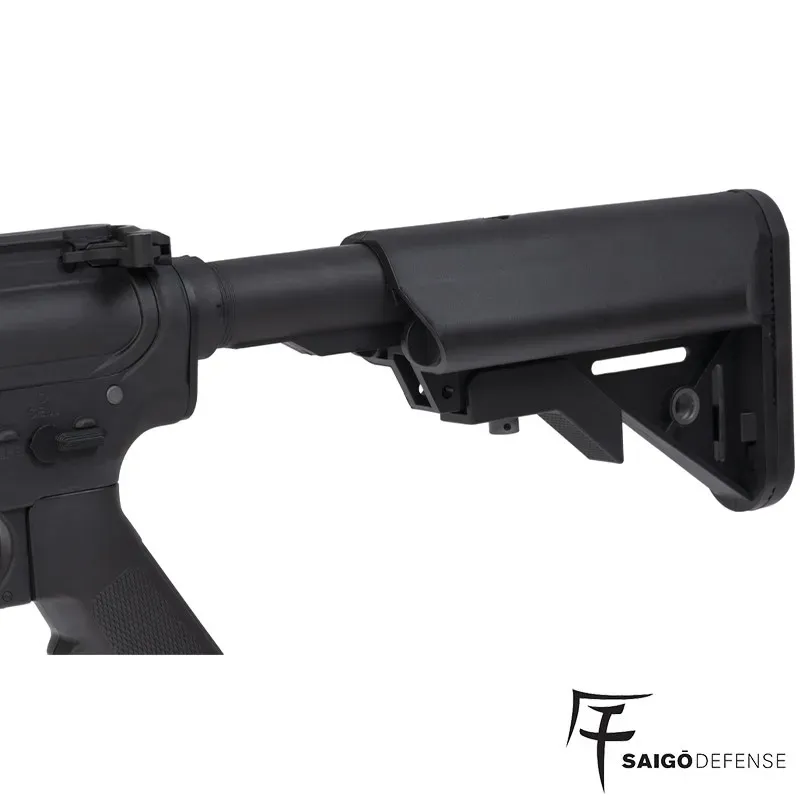 FUSIL SAIGO DEFENSE KENJI ZERO AEG COMBO NEGRA - Imagen 6