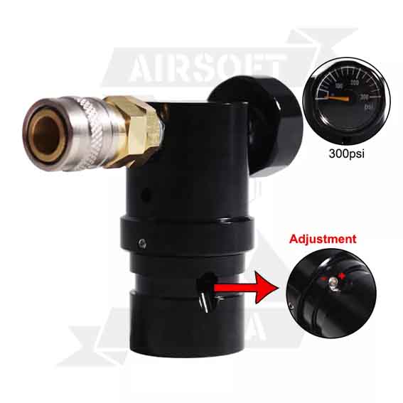 KIT REGULADOR SMR200 + LINEA US NEGRAHPA BALYSTIK NEGRO - Imagen 2