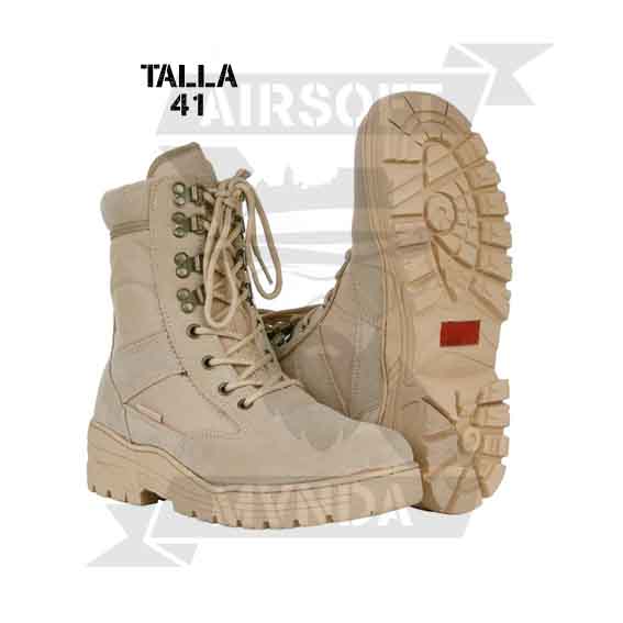 BOTAS FOSTEX SNIPER TACTICA CREMALLERA TAN (41)