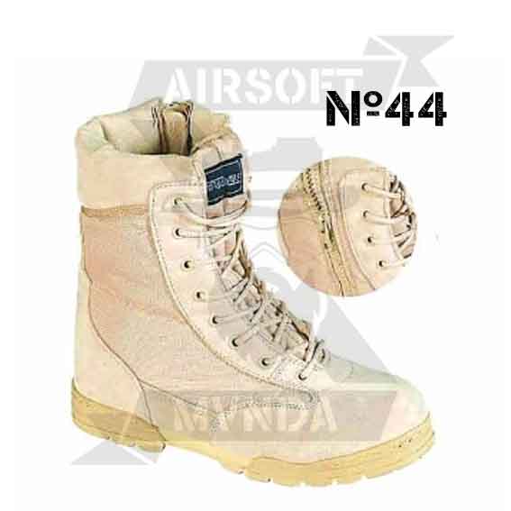 BOTAS TACTICA FORAVENTURE CREMALLERA BEIGE (44) - Imagen 2