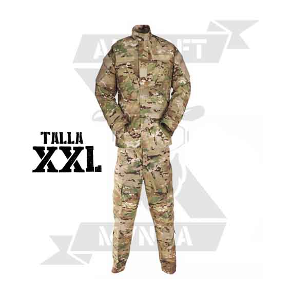UNIFORME COMPLETO MULTICAM (XXL)