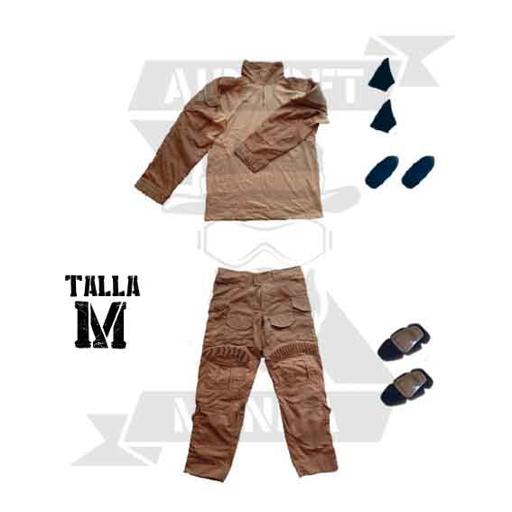 UNIFORME DELUXE COMPLETO DARK EARTH (M)