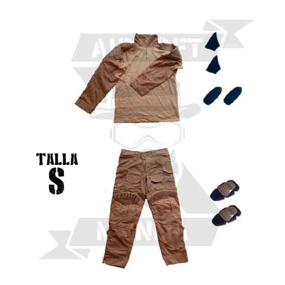 UNIFORME DELUXE COMPLETO DARK EARTH (S)