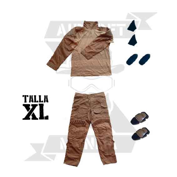 UNIFORME DELUXE COMPLETO DARK EARTH (XL)