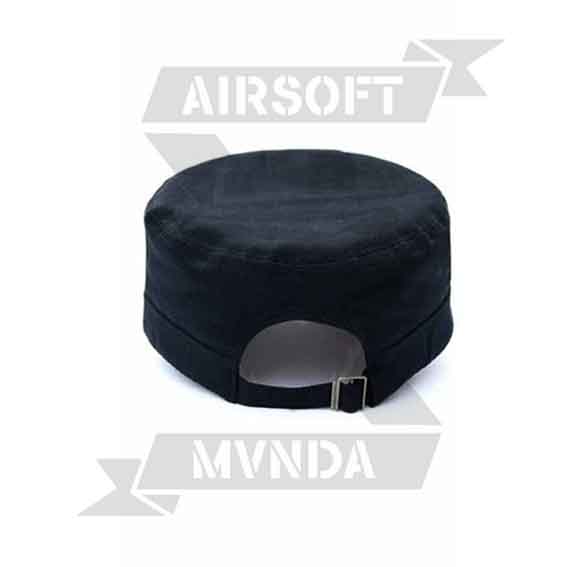 GORRA CANVAS MILTEC VISERA CORTA NEGRA - Imagen 2